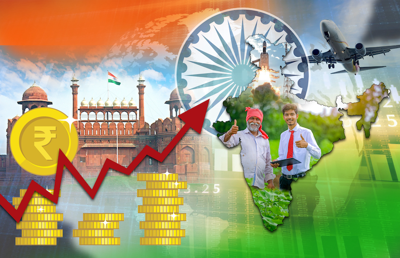 India's economic growth — Rupee rising, infrastructure and skilled people across the nation