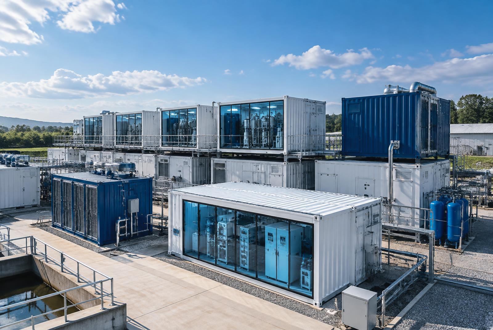 Premium containerized modular infrastructure units — deployable NAMOS systems